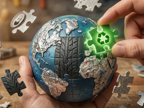 The Global Recycling Puzzle : Building a Circular Economy Through
                                        Trade